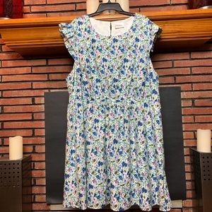 Moon Cap Sleeve Dress SZ - 4XL